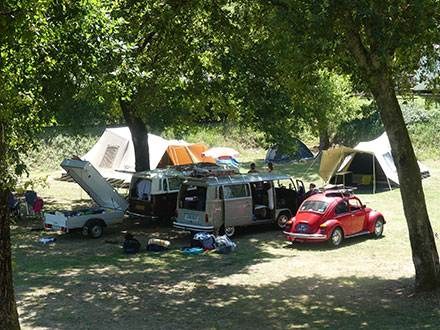 grand emplacement de camping